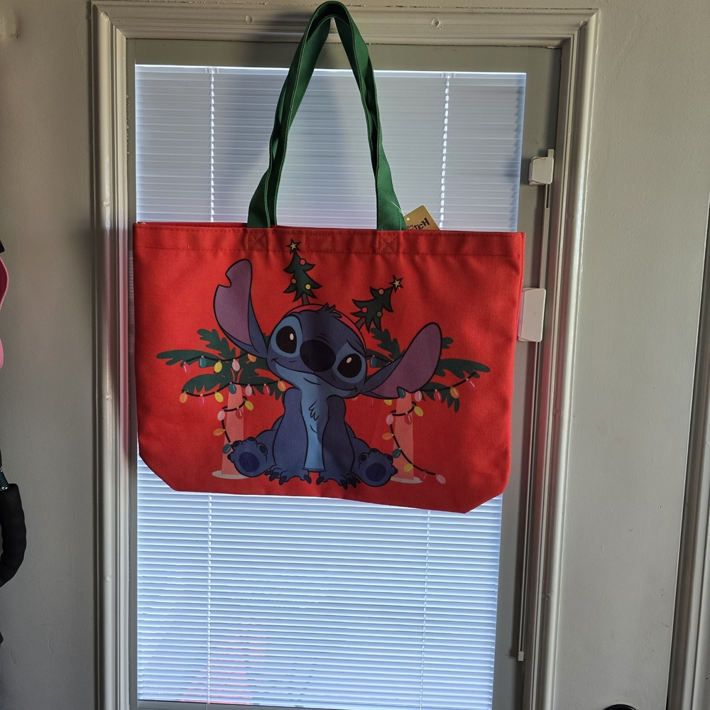 Stitch Christmas Tote Bag